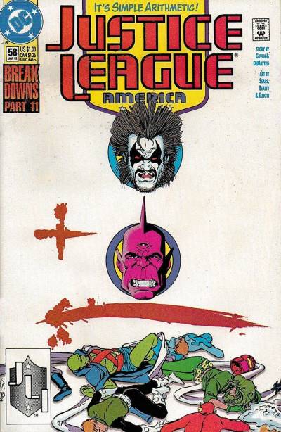 Justice League America (1989)   n° 58 - DC Comics