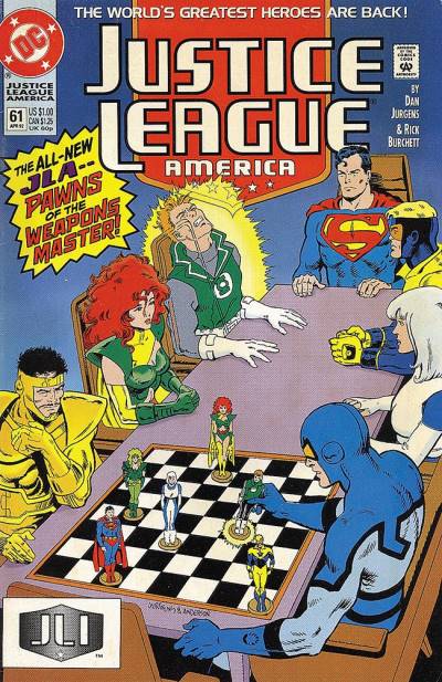 Justice League America (1989)   n° 61 - DC Comics