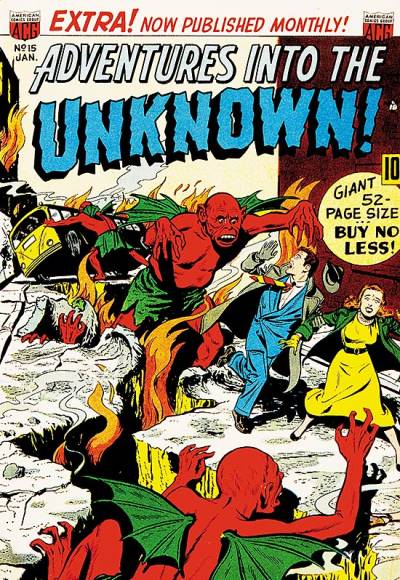 Adventures Into The Unknown (1948)   n° 15 - Acg (American Comics Group)