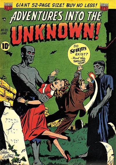 Adventures Into The Unknown (1948)   n° 20 - Acg (American Comics Group)
