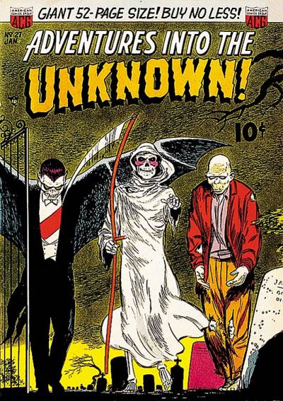 Adventures Into The Unknown (1948)   n° 27 - Acg (American Comics Group)