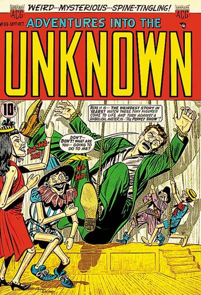 Adventures Into The Unknown (1948)   n° 59 - Acg (American Comics Group)