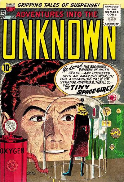 Adventures Into The Unknown (1948)   n° 63 - Acg (American Comics Group)
