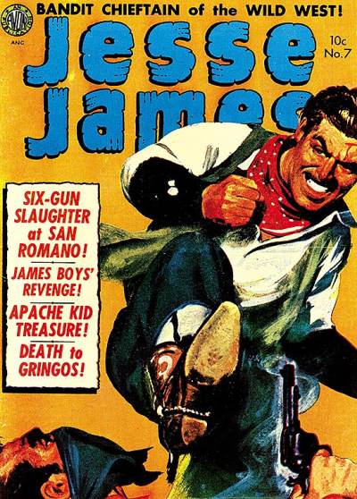 Jesse James (1950)   n° 7 - Avon Periodicals