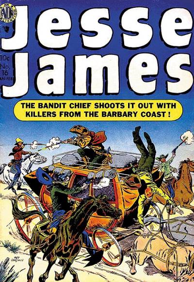 Jesse James (1950)   n° 16 - Avon Periodicals