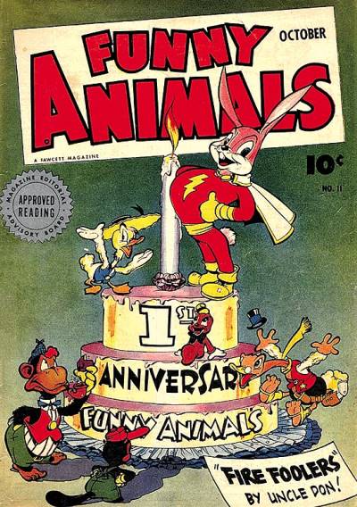 Fawcett's Funny Animals (1942)   n° 11 - Fawcett