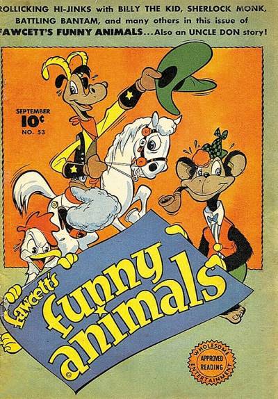 Fawcett's Funny Animals (1942)   n° 53 - Fawcett
