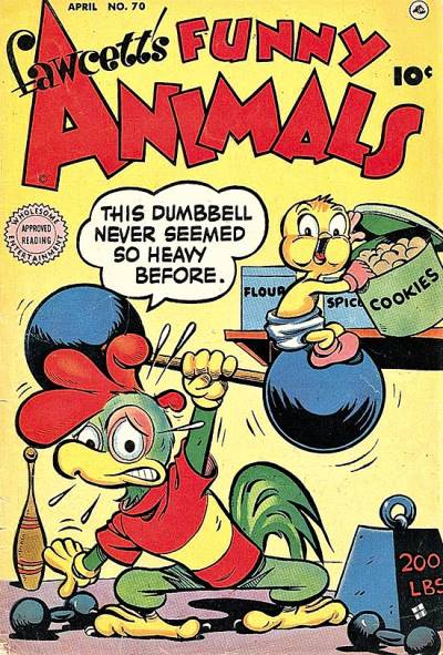 Fawcett's Funny Animals (1942)   n° 70 - Fawcett
