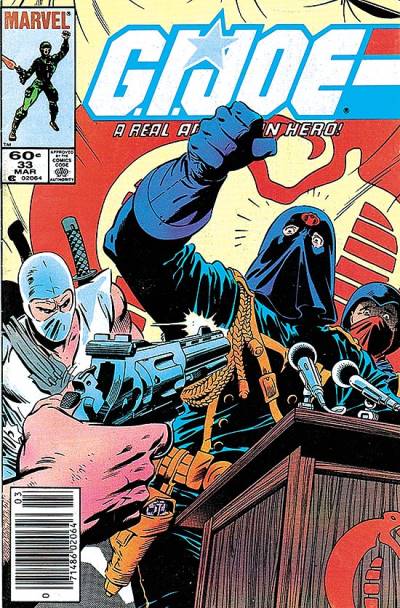 G.I. Joe: A Real American Hero (1982)   n° 33 - Marvel Comics