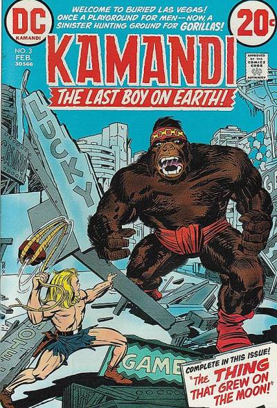 Kamandi, The Last Boy On Earth (1972)   n° 3 - DC Comics