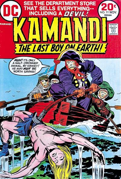 Kamandi, The Last Boy On Earth (1972)   n° 11 - DC Comics