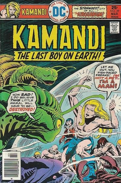 Kamandi, The Last Boy On Earth (1972)   n° 39 - DC Comics