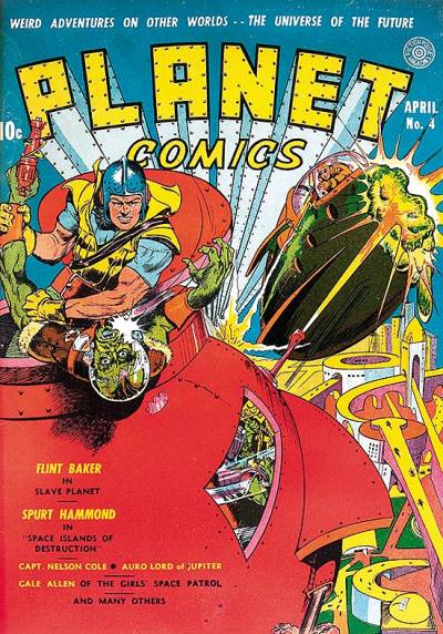 Planet Comics (1940)   n° 4 - Fiction House