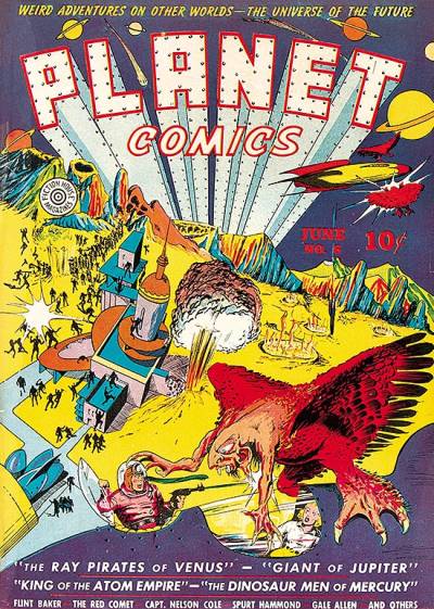 Planet Comics (1940)   n° 6 - Fiction House