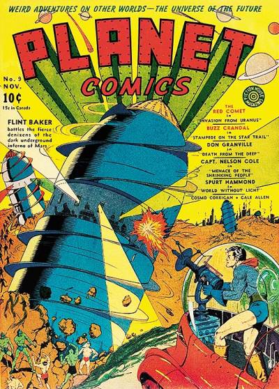 Planet Comics (1940)   n° 9 - Fiction House