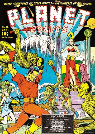 Planet Comics (1940)   n° 10 - Fiction House