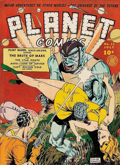 Planet Comics (1940)   n° 13 - Fiction House
