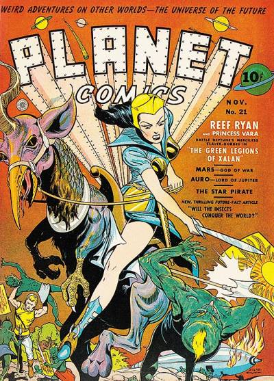 Planet Comics (1940)   n° 21 - Fiction House