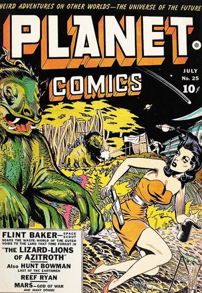Planet Comics (1940)   n° 25 - Fiction House