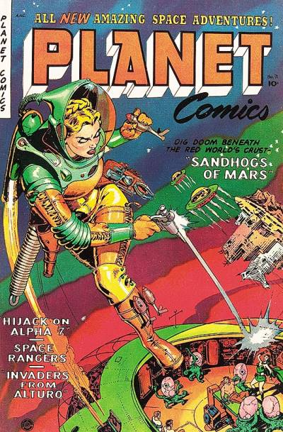 Planet Comics (1940)   n° 71 - Fiction House