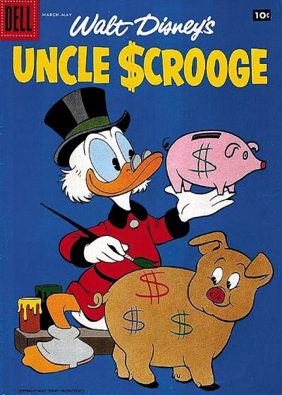 Uncle Scrooge (1953)   n° 21 - Dell
