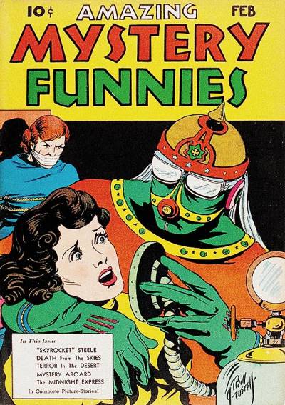 Amazing Mystery Funnies (1938)   n° 6 - Centaur Publications