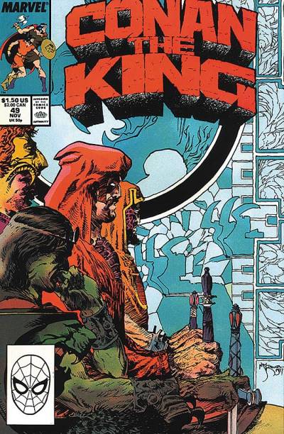 Conan The King (1984)   n° 49 - Marvel Comics