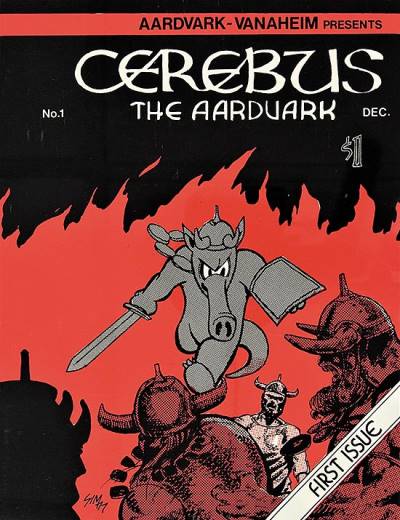 Cerebus (1977)   n° 1 - Aardvark Vanaheim