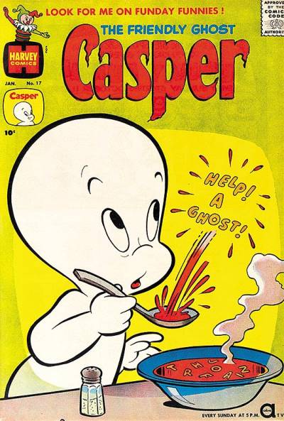 Friendly Ghost, Casper, The (1958)   n° 17 - Harvey Comics
