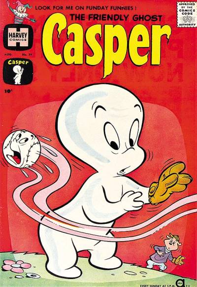 Friendly Ghost, Casper, The (1958)   n° 24 - Harvey Comics