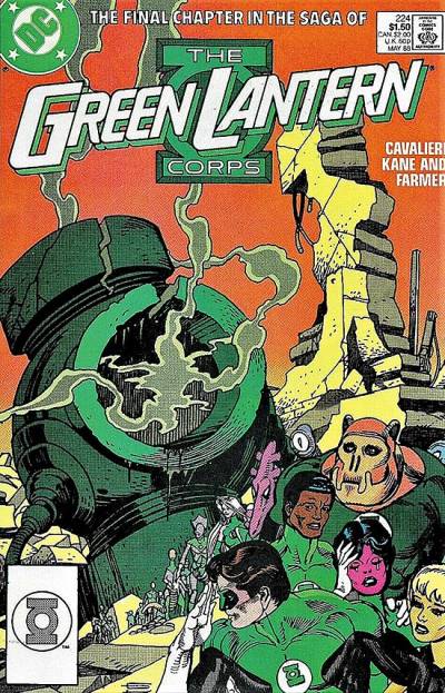 Green Lantern Corps (1986)   n° 224 - DC Comics