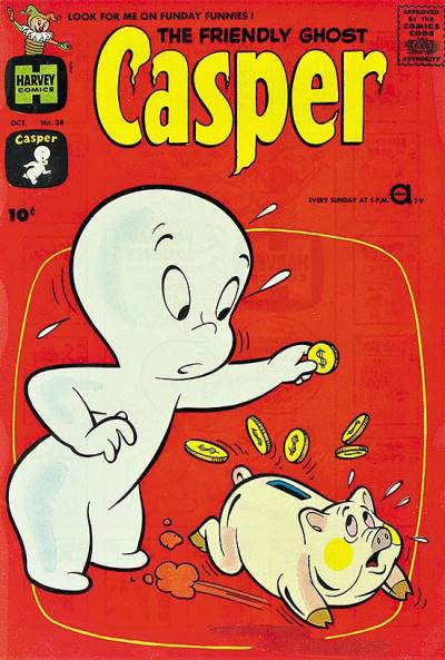 Friendly Ghost, Casper, The (1958)   n° 38 - Harvey Comics