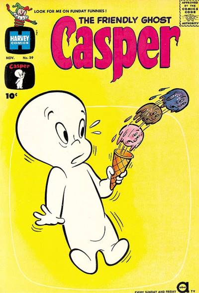 Friendly Ghost, Casper, The (1958)   n° 39 - Harvey Comics