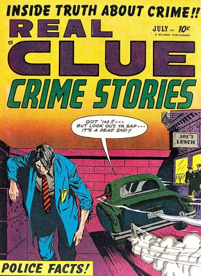 Real Clue Crime Stories (1947)   n° 65 - Hillman Periodicals