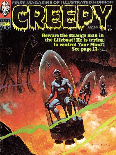 Creepy (1964)   n° 34 - Warren Publishing