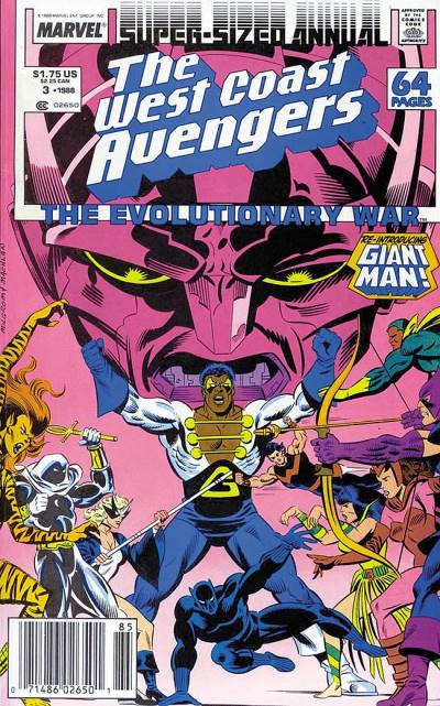 West Coast Avengers Annual (1986)   n° 3 - Marvel Comics