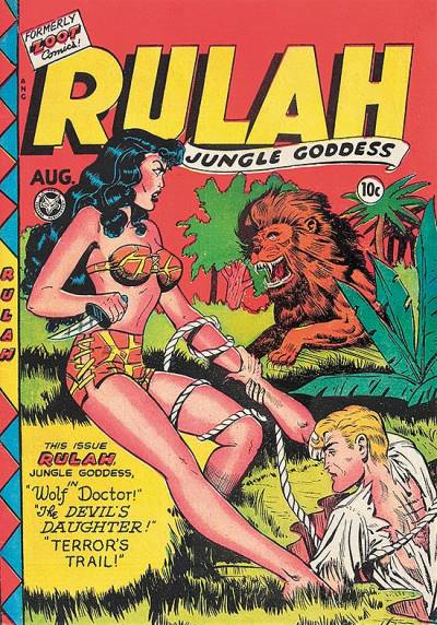 Rulah Jungle Goddess (1948)   n° 17 - Fox Feature Syndicate