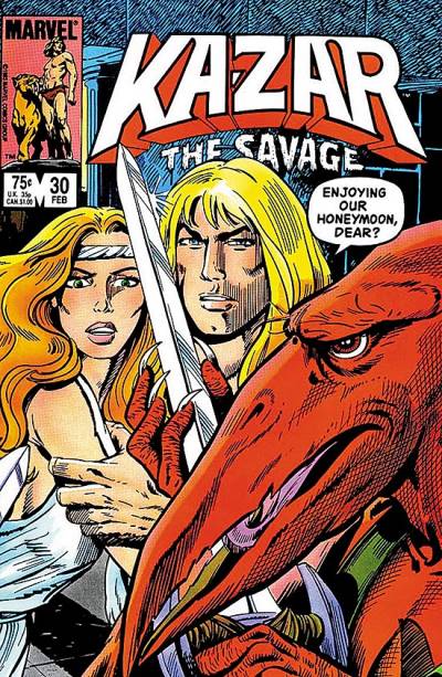 Ka-Zar: The Savage (1981)   n° 30 - Marvel Comics