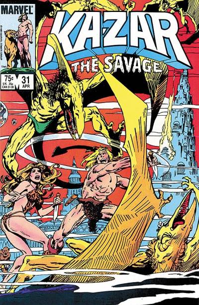 Ka-Zar: The Savage (1981)   n° 31 - Marvel Comics