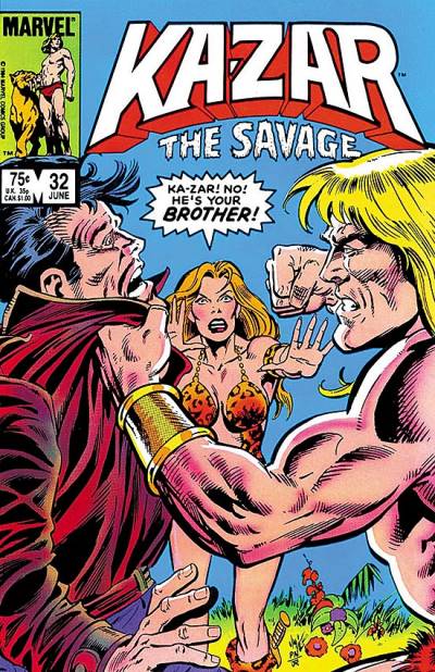 Ka-Zar: The Savage (1981)   n° 32 - Marvel Comics