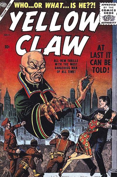 Yellow Claw (1956)   n° 1 - Atlas Comics