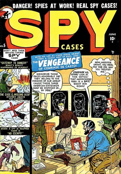 Spy Cases (1950)   n° 5 - Marvel Comics