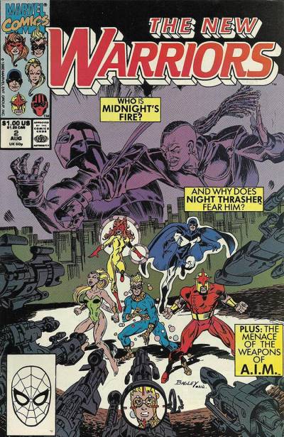 New Warriors (1990)   n° 2 - Marvel Comics