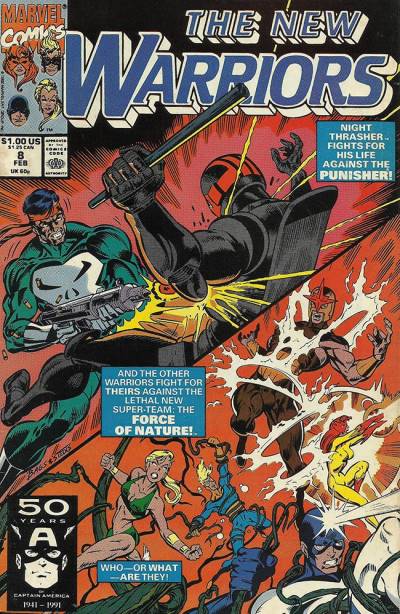 New Warriors (1990)   n° 8 - Marvel Comics