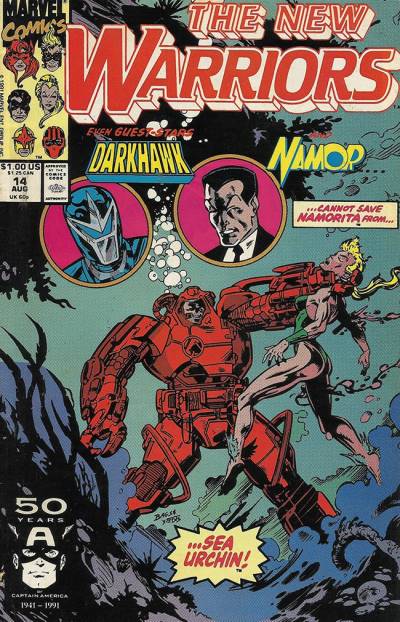 New Warriors (1990)   n° 14 - Marvel Comics