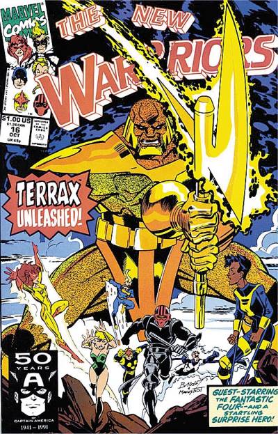 New Warriors (1990)   n° 16 - Marvel Comics