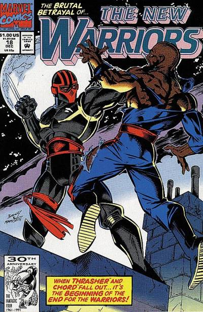 New Warriors (1990)   n° 18 - Marvel Comics