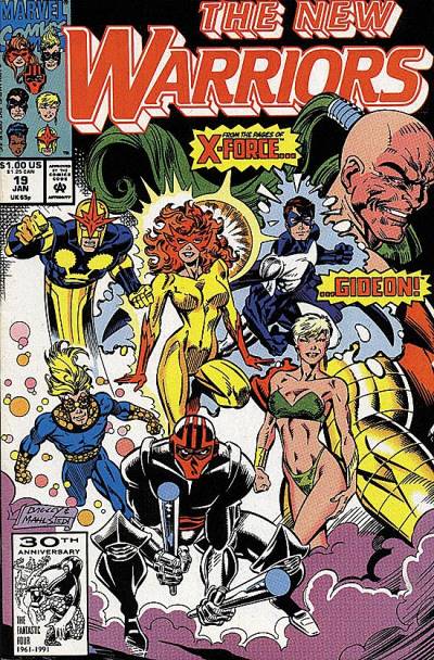 New Warriors (1990)   n° 19 - Marvel Comics
