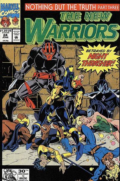 New Warriors (1990)   n° 24 - Marvel Comics