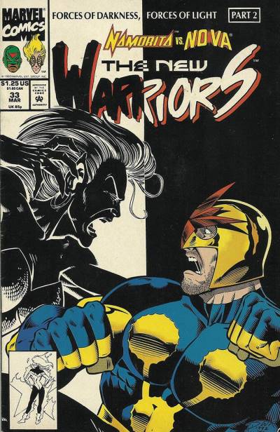 New Warriors (1990)   n° 33 - Marvel Comics